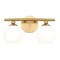 Z-Lite Neoma Vanity, 2-Light, 13.5 In.W x 6.75 In.L x 7.25 In.H, Modern Gold/Opal Etched 1100-2V-MGLD - alternate 1